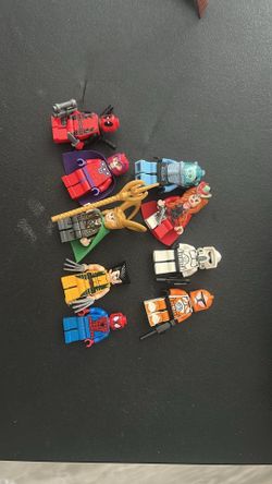 LEGO Minifigure Lot - Deadpool, Marvel, Star Wars Clones