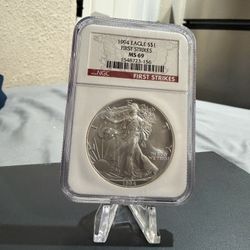 1994 Silver American Eagle Graded NGC MS69 $1 First Strikes