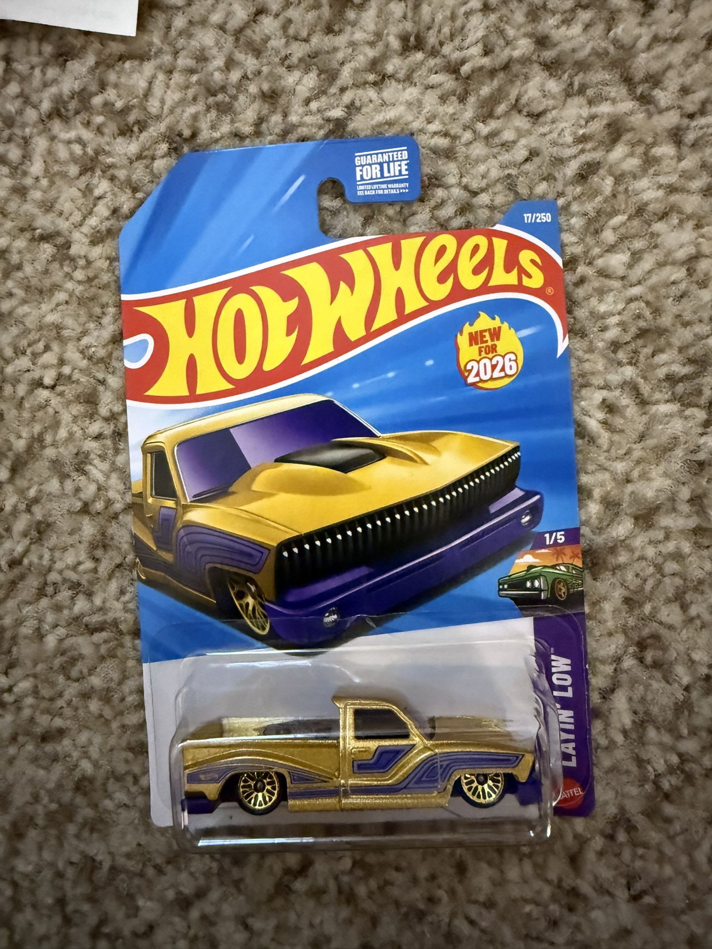 2026 Hot Wheels Bounce'N Bass #17/250 Layin' Low #1/5