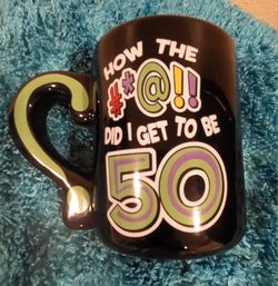 Cup For 50th Birthday