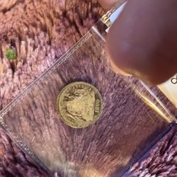 1890 Sitting Liberty Dime 