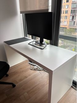 White desk