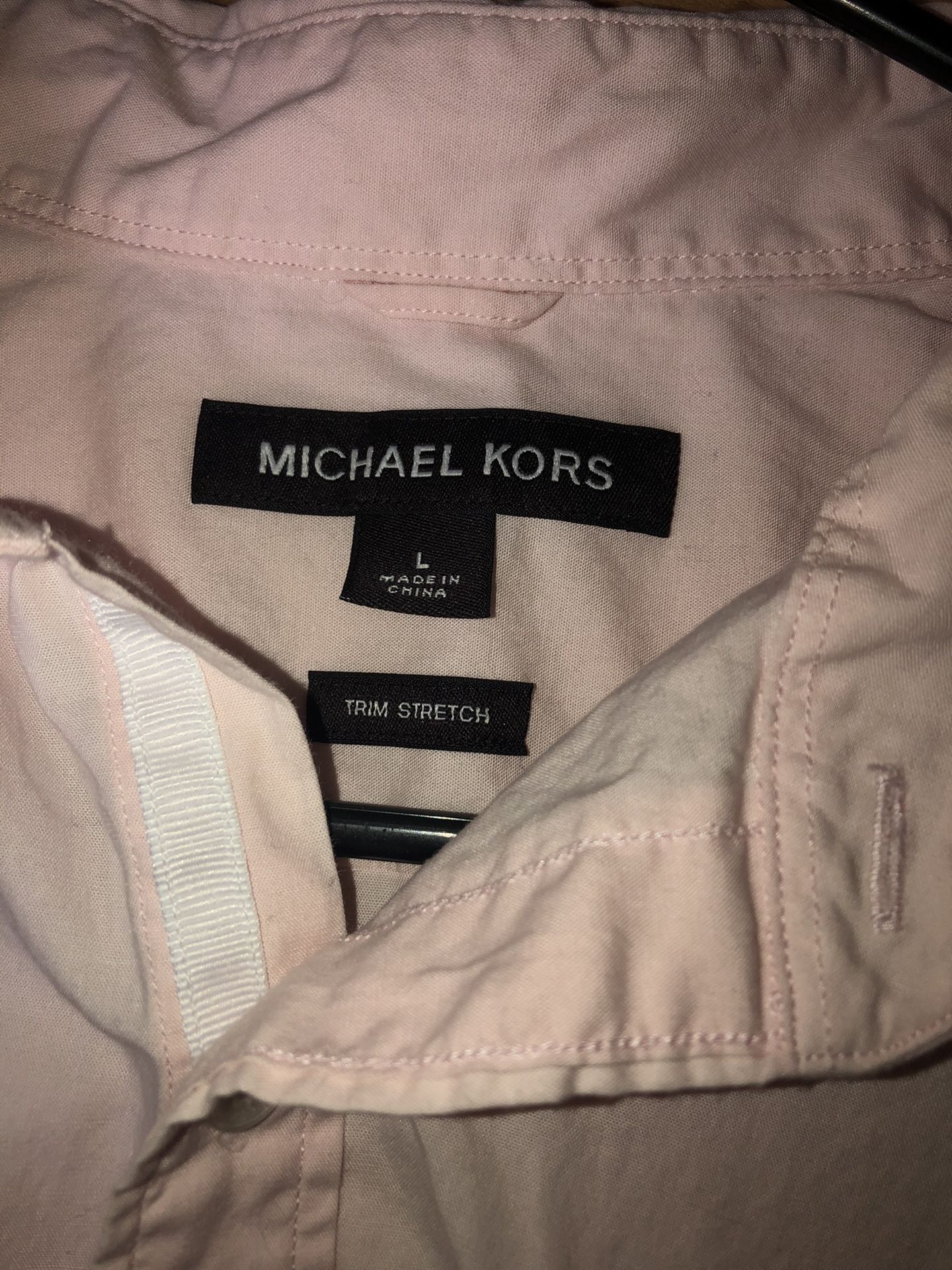Pink Michael Kors Button Up