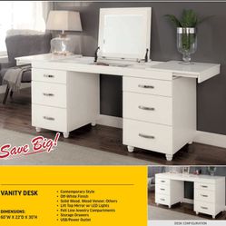 Large Vanity Desk