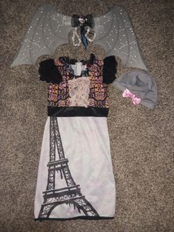 Monster High Rochelle Halloween Costume Size Medium
