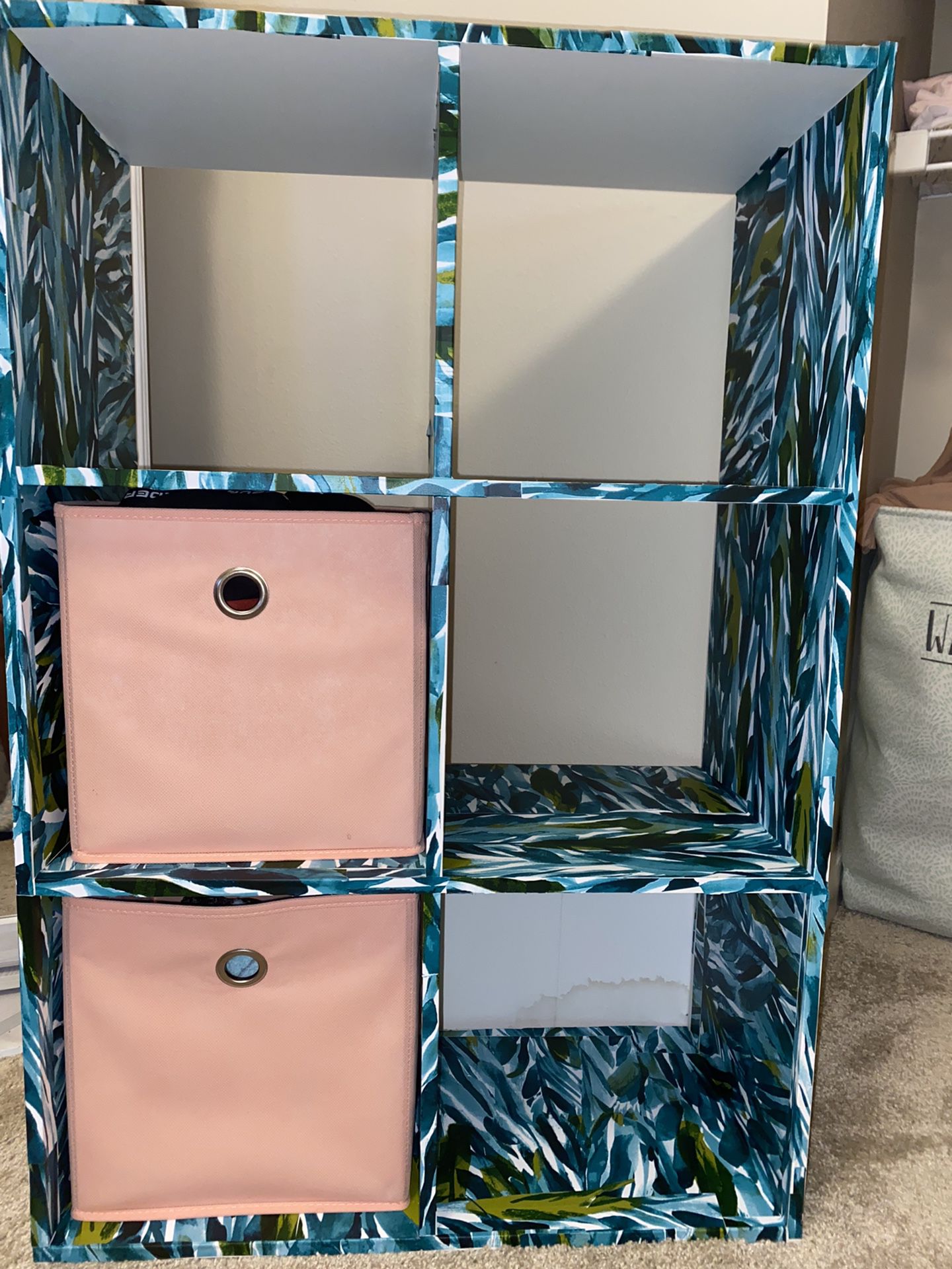 6- Cube Organizer Shelf  * Custom Made* 