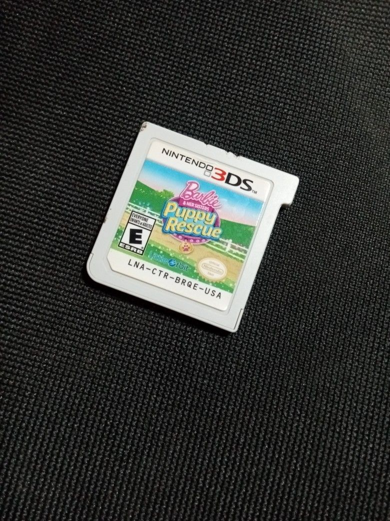 Nintendo 3ds Barbie Puppy