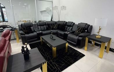 Sofá Secciónal Reclinable Eléctrico 