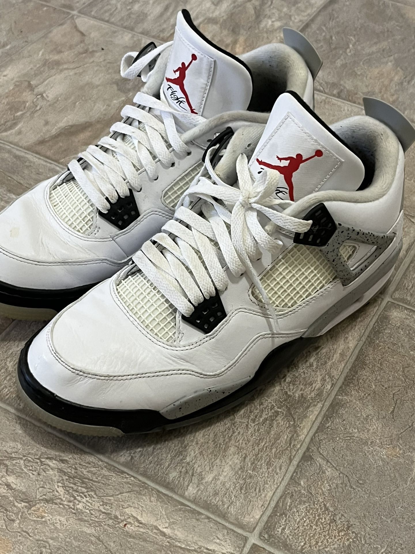 Jordan 4s Cement Grey. Golf Shoes