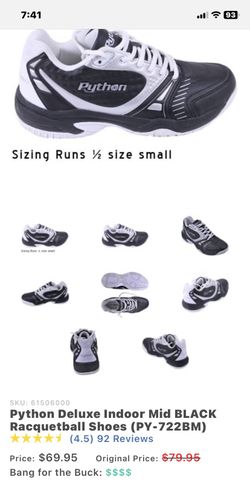 Python Court Shoes