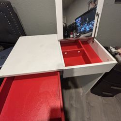Pop Up Vanity desk 