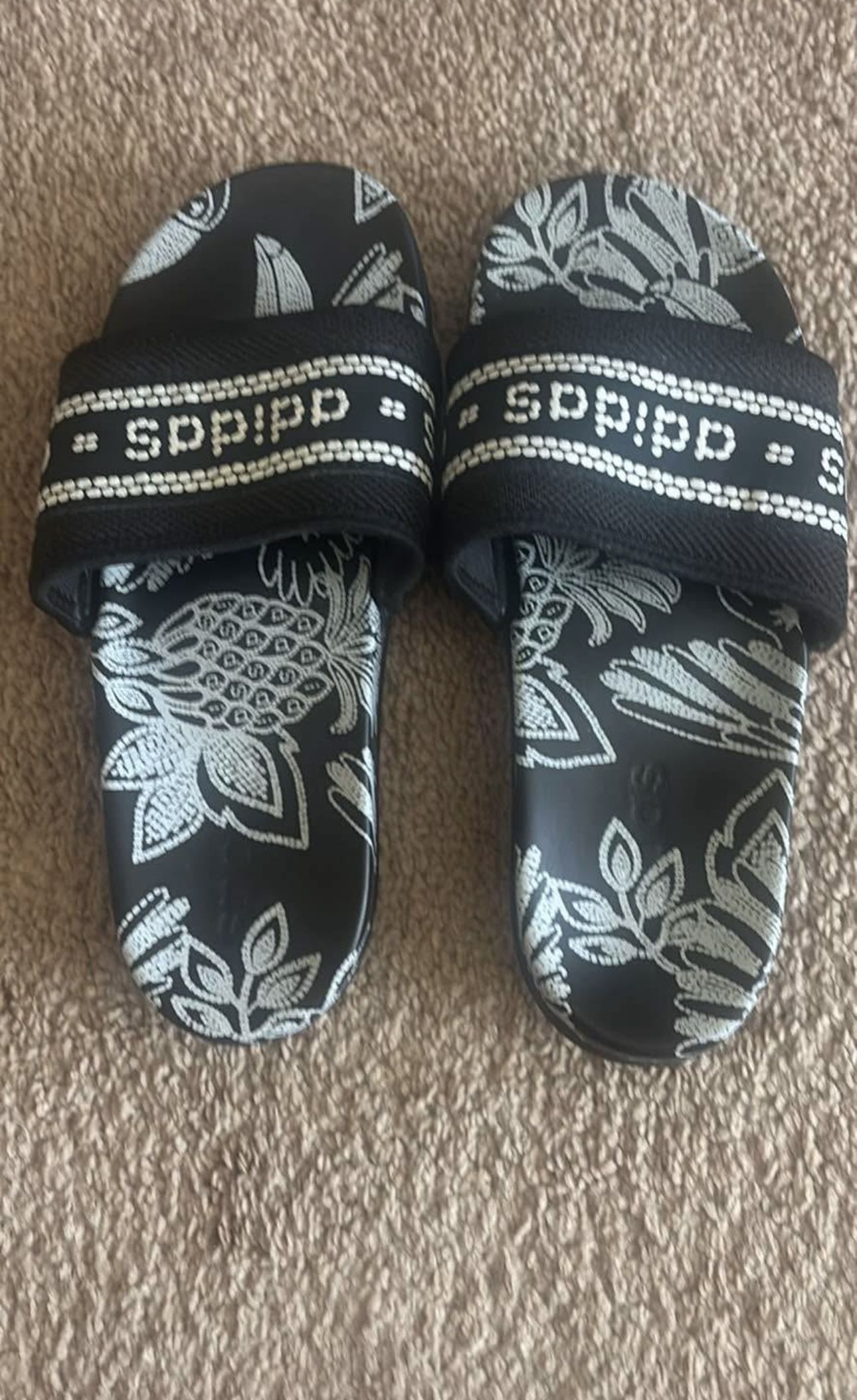 Adidas Slides Black, Womens