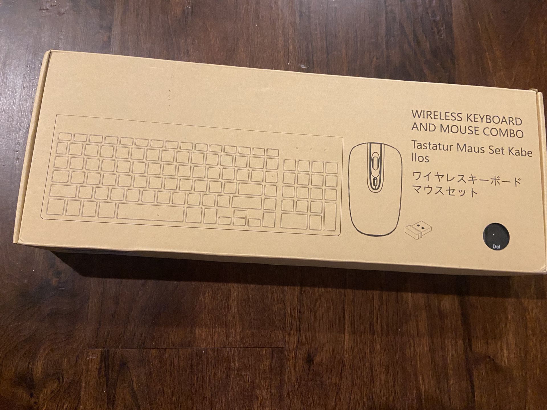 New Wireless Keyboard And Mouse 