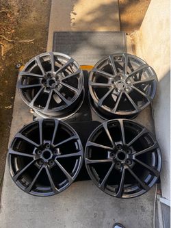18” Black Rims