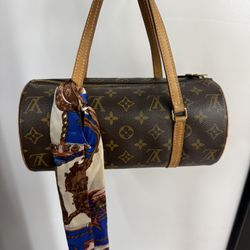 Louis Vuitton Papillon Handbag 