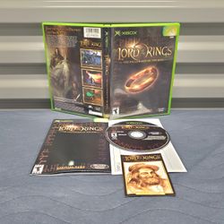 Lord of the Rings Fellowship of the Ring Xbox 2002 CIB Tom Bombadil Card Rare