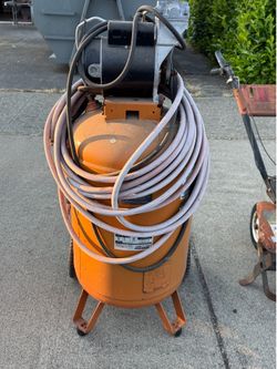 Free air compressor.