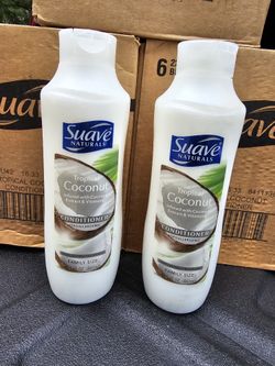 (6 Pack)Suave Naturals Tropical Coconut Conditioner - 22.5 fl oz bottle