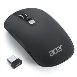 Acer Computer Mouse Wireless, 2.4G Slim USB Wireless Mice With USB Receiver, 800/1200/1600 Adjustable DPI Optical Laptop Mouse With 4 Buttons, Portabl