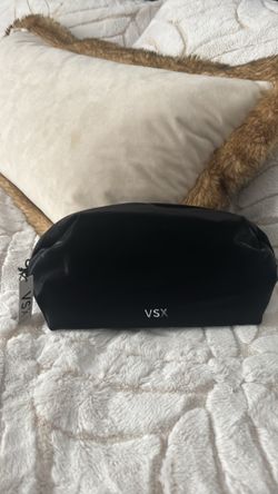 Victoria’s Secret VSX cosmetic bag in black medium size, brand new, never used with tags