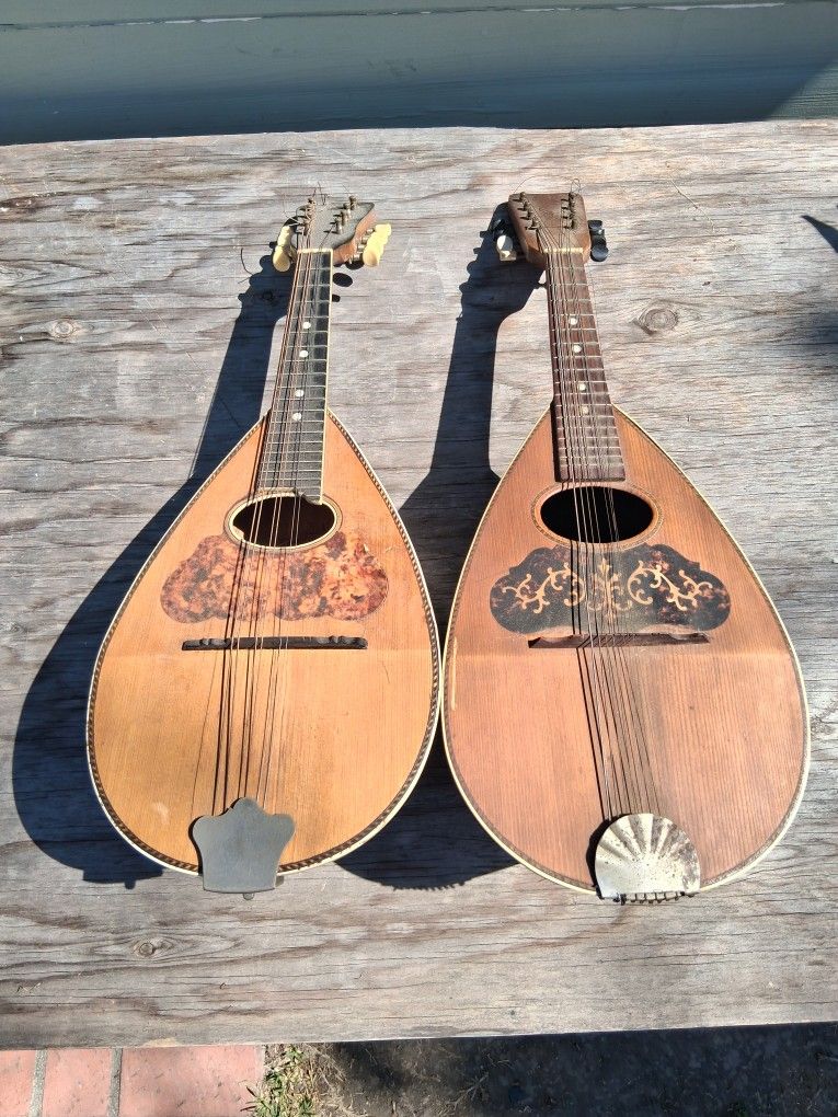 2 BOWL BACK MANDOLINS BRAZILIAN ROSEWOOD