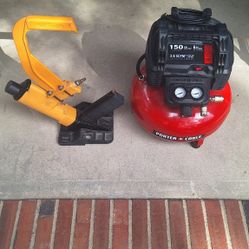 Bostitch MIII Floor Nailer & Compressor 