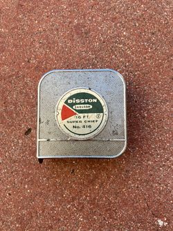 Disston 16ft tape measure  super chef