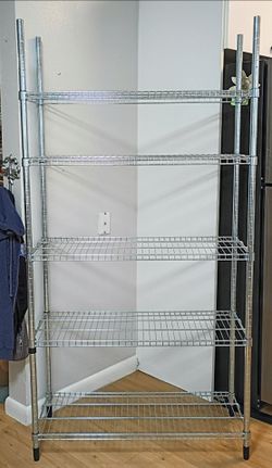 IKEA Omar Shelves Metal 70" x 36" x 13.5" Shelving Storage