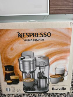 Cafetera Nespresso - Vertuo Creatista by Breville - Stainless Steel
