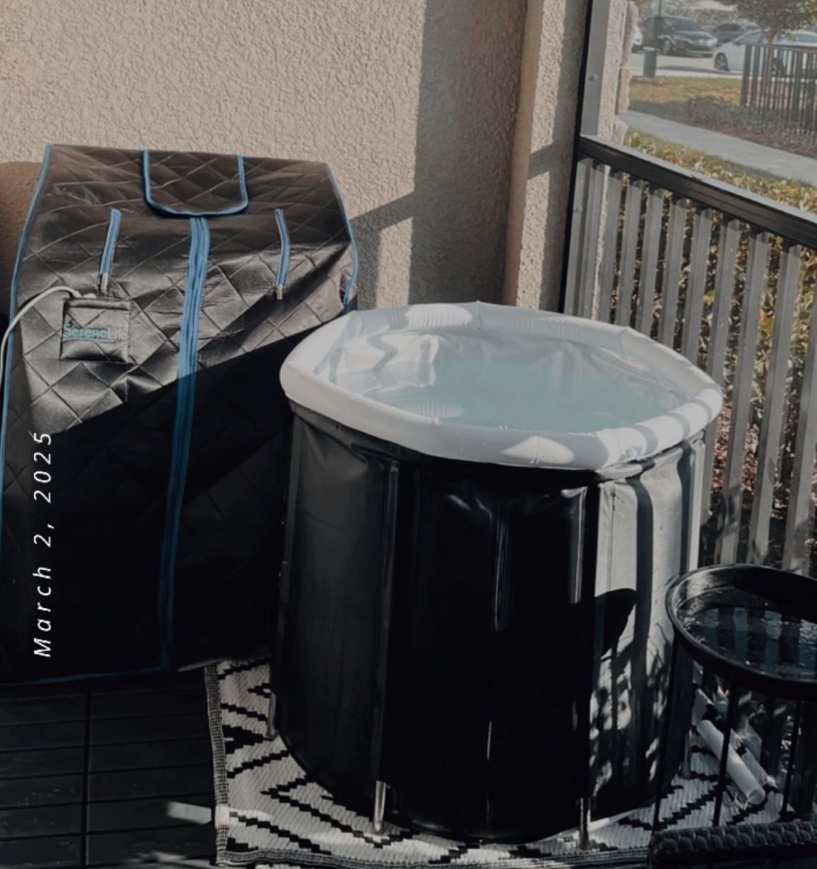 Sauna And Ice Bath Package