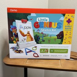 OSMO Little Genius Starter Kit Plus Early Math Adventure  For iPad 