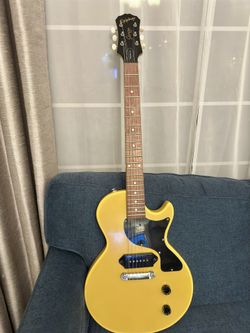 1997 Epiphone Les Paul Jr in TV Yellow