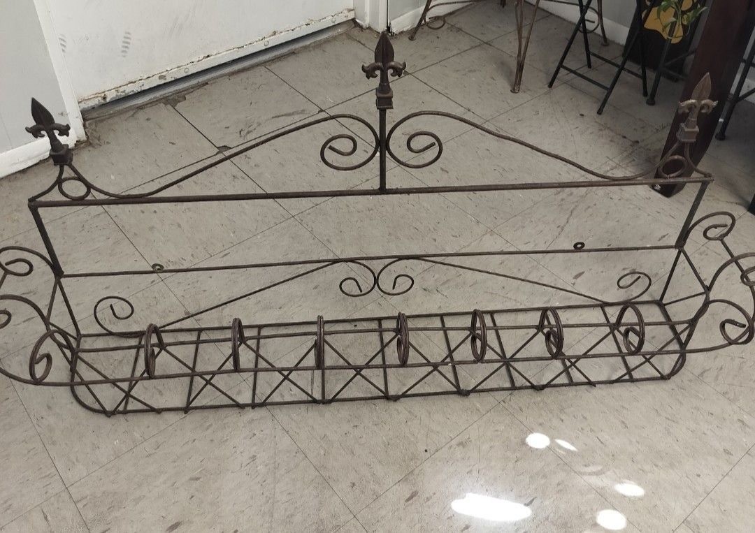 Wrought Iron Rack 