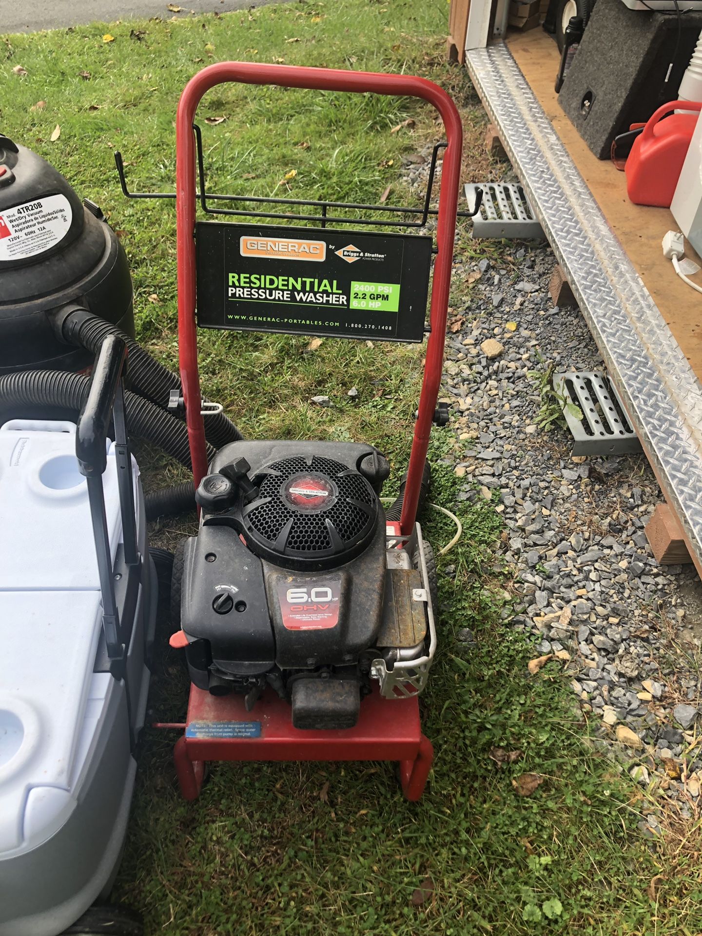 Generac pressure washer
