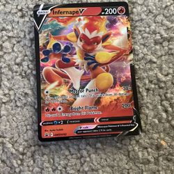 Infernape V  Pokémon Card