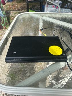 Sony DVD Player with Cables