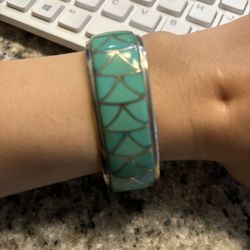 Orlinda natewa 925 Turquoise Cuff Bracelet 