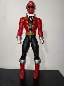 Giant 31” Power Rangers Super Megaforce Red Ranger Figure JAKKS