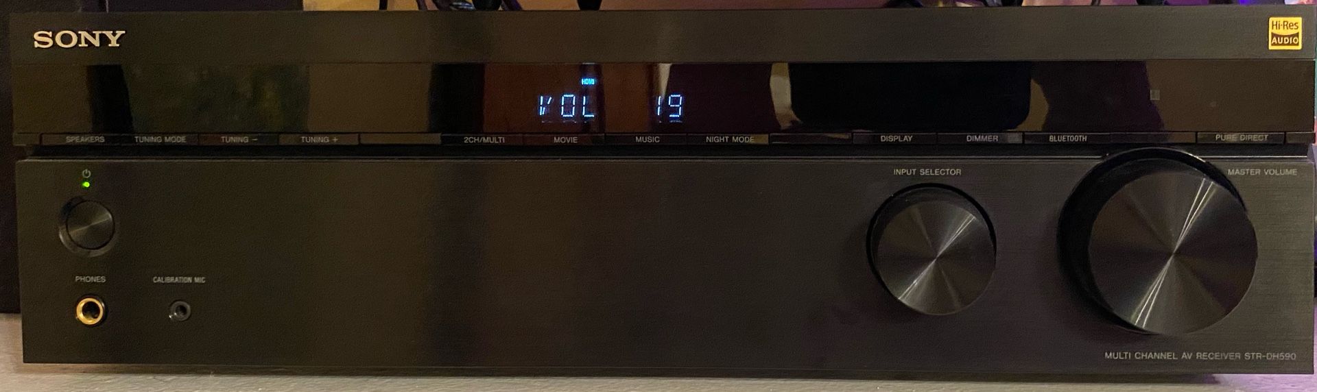 Sony 3-Speaker Home Audio System (with Polk Audio Center Channel)