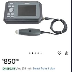 Veterinary Ultrasound Machine 