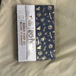 Harry Potter Stamp Set New Unopened Box
