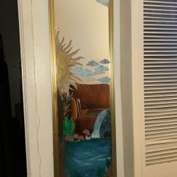 Painted Mirror- Original Art