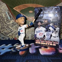 Dodgers Bobbleheads Bobble Heads Matt Kemp 
