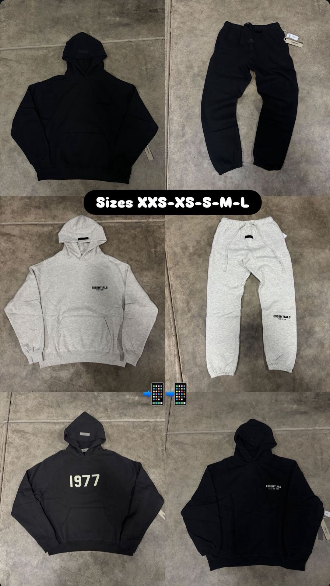 Fear Of God Essentials Hoodies