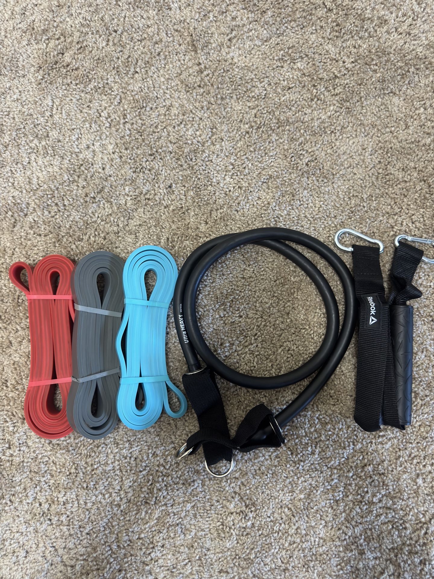 Super Band Kit 3-Pack And Sure Grip Resistance Cord.