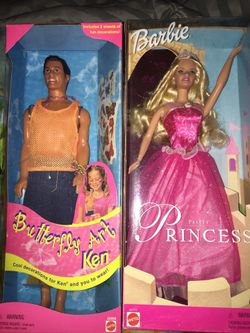 1998 and 2001 Barbies