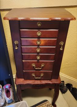 Jewelry Box Tall Victorian Style