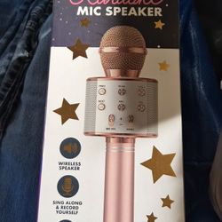 Bluetooth Wireless Karaoke Mic Speaker