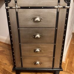 4 Drawer Grey Dresser