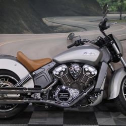 2016 Indian Motorcycle Scout Silver Smoke